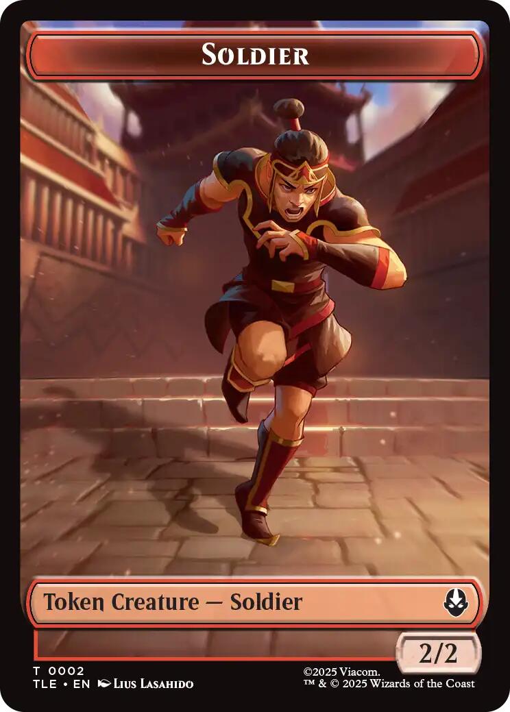 Soldier (0002) [Avatar: The Last Airbender Tokens] | Good Games Cannington