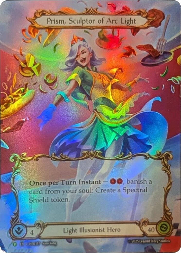 Prism, Sculptor of Arc Light [HER157] (Promo)  Rainbow Foil | Good Games Cannington