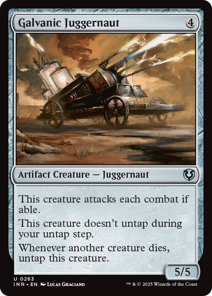 Galvanic Juggernaut [Innistrad Remastered] | Good Games Cannington