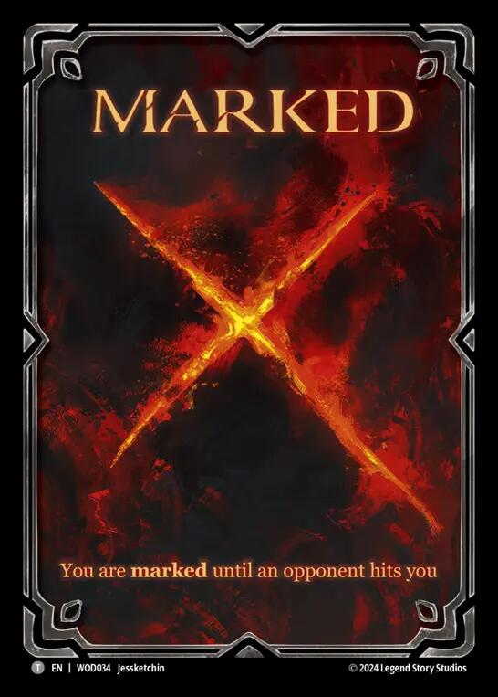 Marked [WOD034] (The Hunted Arakni, Web of Deceit Blitz Deck) | Good Games Cannington
