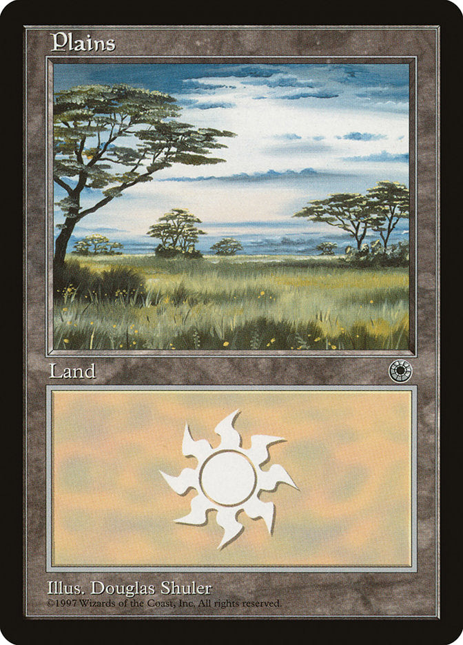 Plains (Yellow Flowers in Grass / Long Dark Cloud in Center) [Portal] | Good Games Cannington