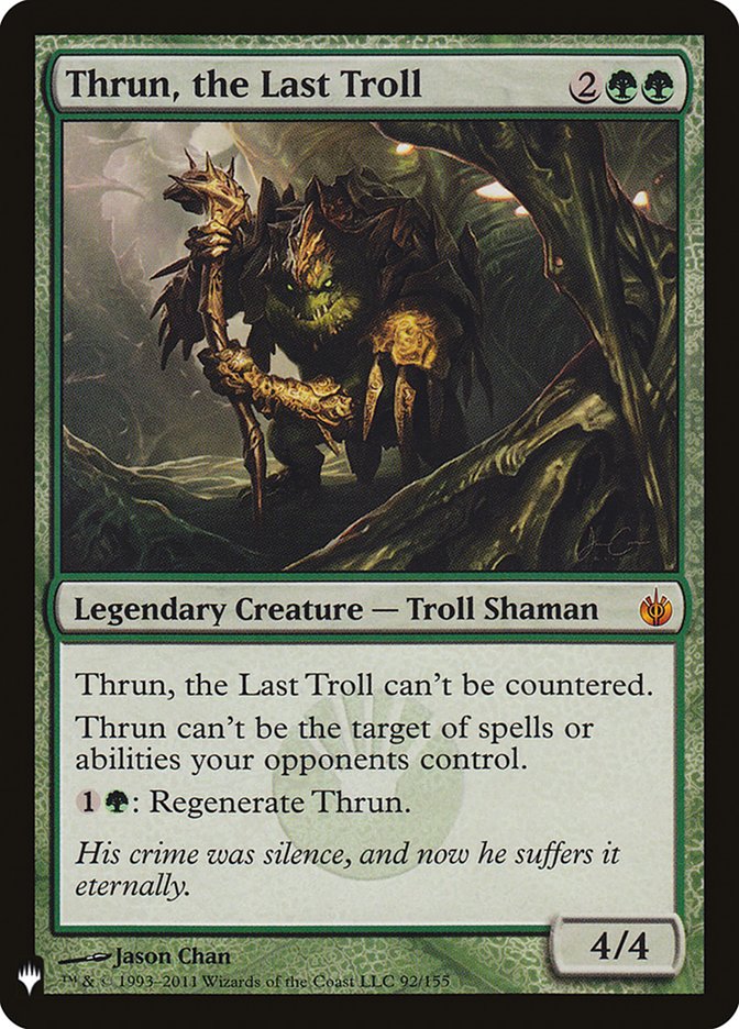 Thrun, the Last Troll [Mystery Booster] | Good Games Cannington