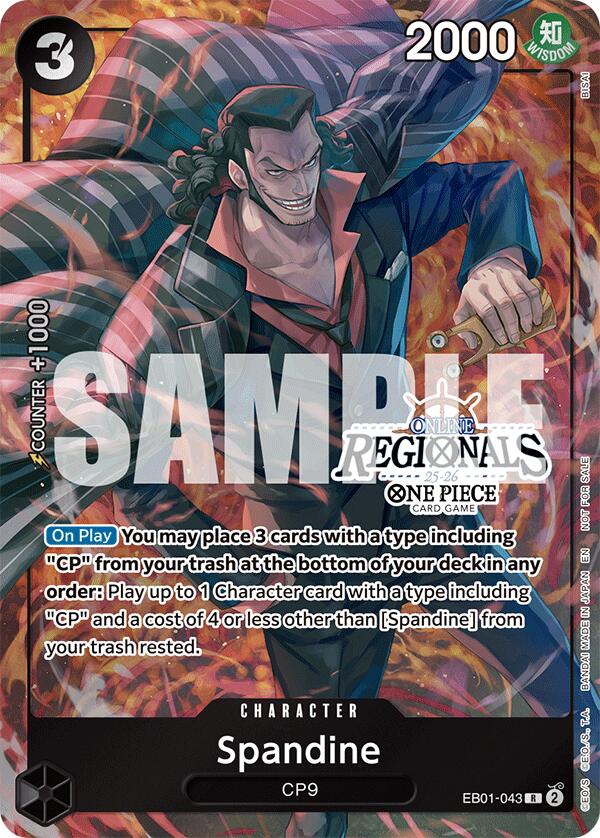 Spandine (Online Regional Participation Pack 2025 Vol.1) [One Piece Promotion Cards] | Good Games Cannington