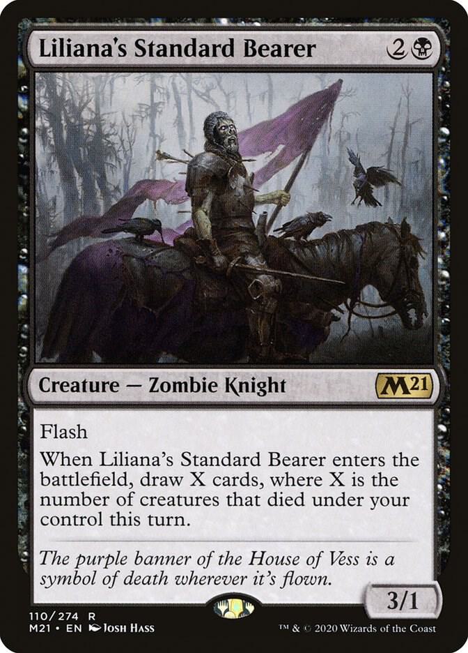 Liliana's Standard Bearer 110 (Core Set 2021)  | Good Games Cannington