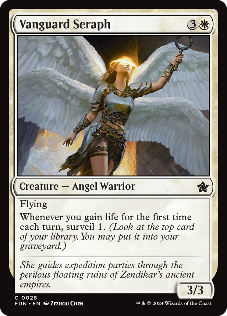 Vanguard Seraph [Foundations] | Good Games Cannington