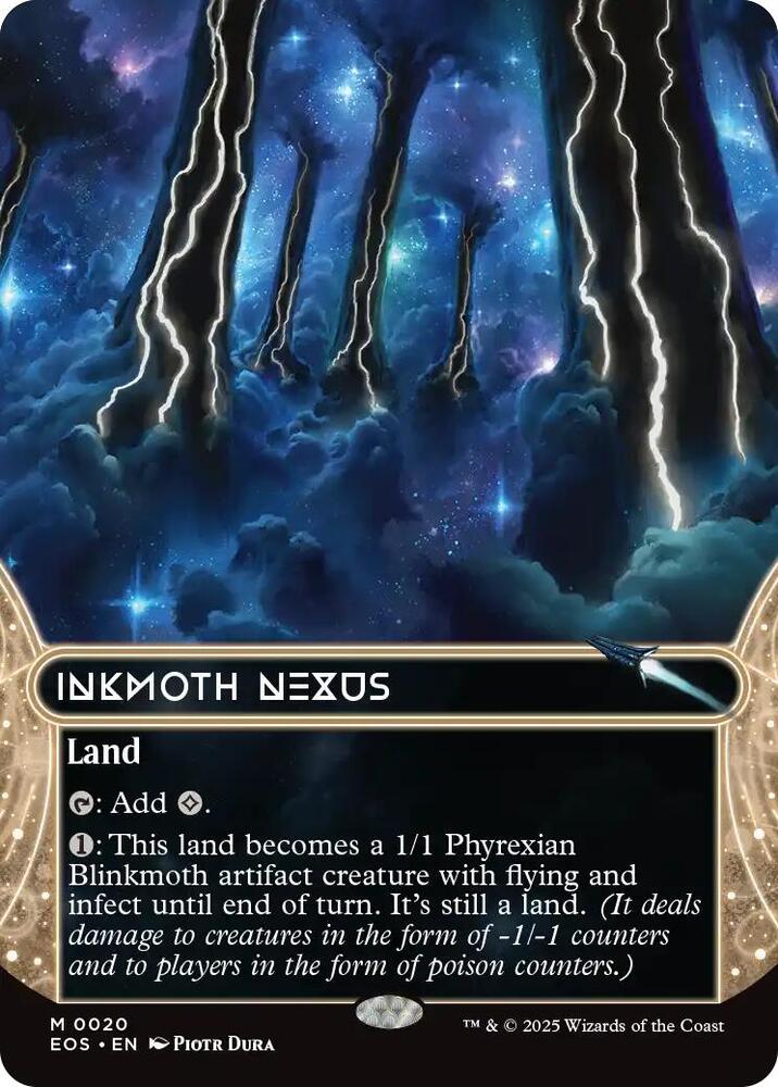 Inkmoth Nexus  20/45 (Edge of Eternities: Stellar Sights)  - Borderless | Good Games Cannington