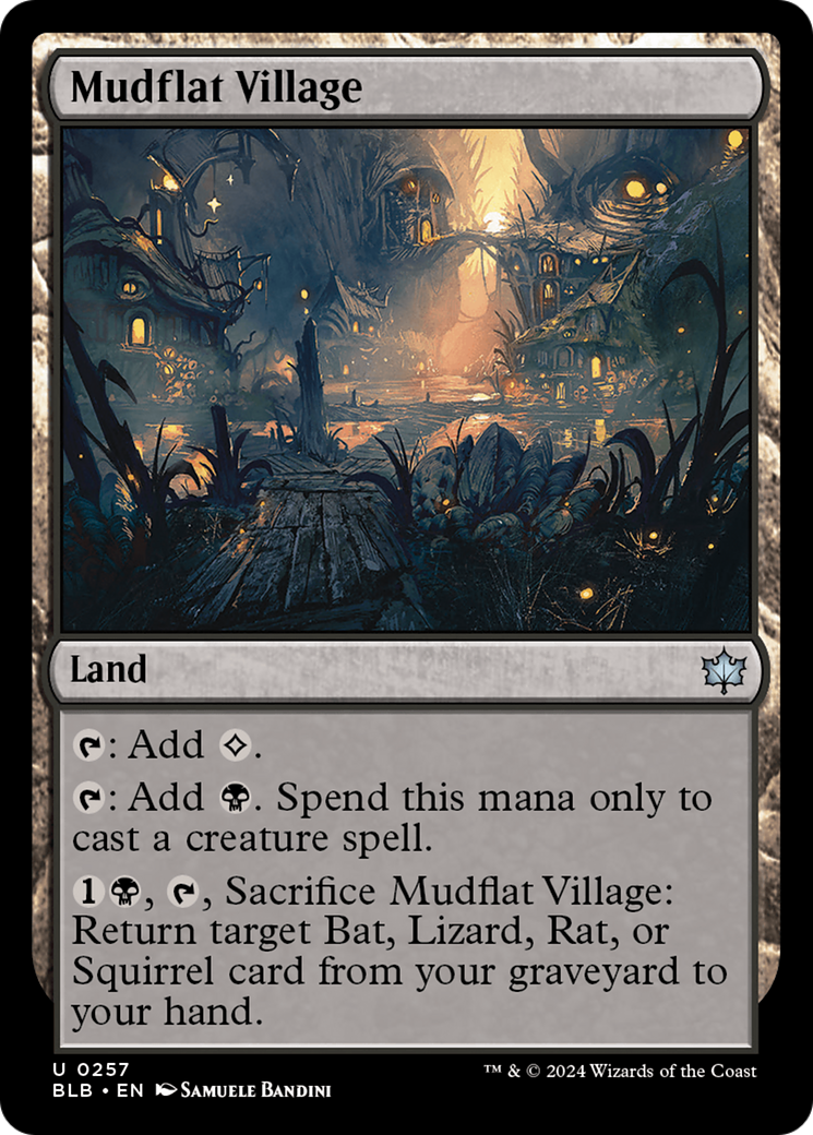 Mudflat Village [Bloomburrow] | Good Games Cannington
