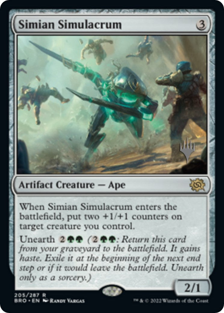 Simian Simulacrum (Promo Pack) [The Brothers' War Promos] | Good Games Cannington