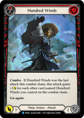 Hundred Winds (Red) [EVR041] (Everfest)  1st Edition Normal | Good Games Cannington