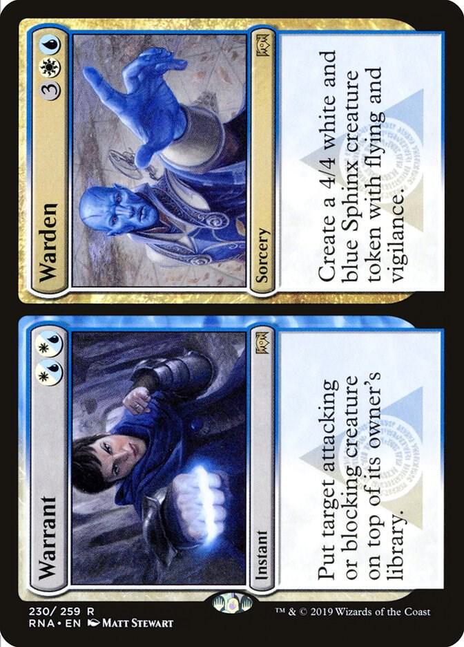 Warrant // Warden 230/259 (Ravnica Allegiance)  | Good Games Cannington