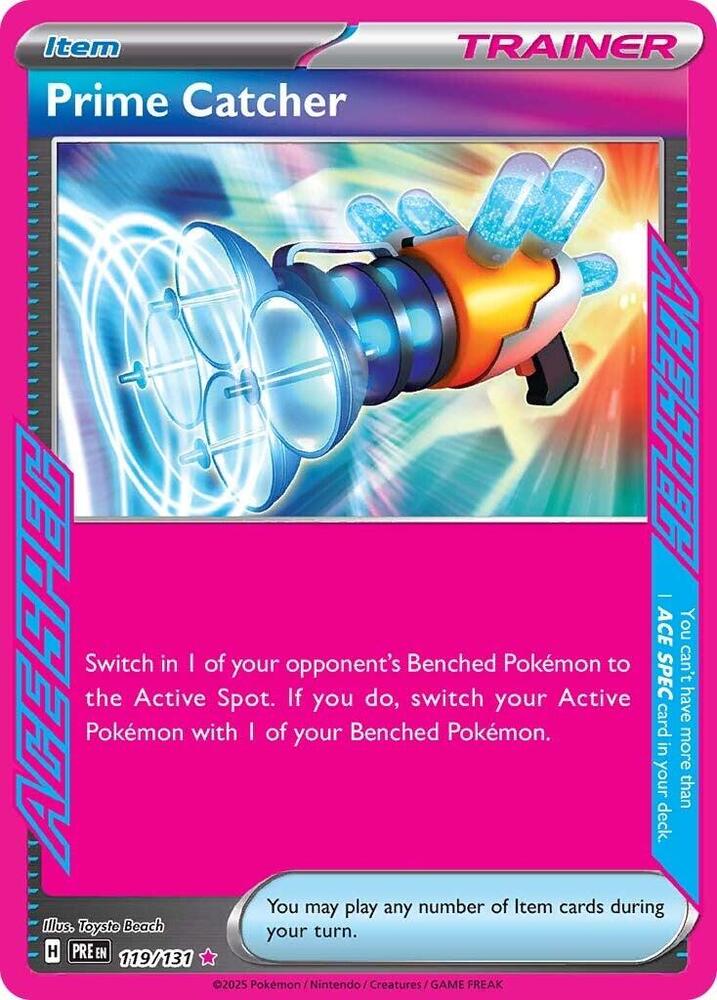 Prime Catcher (119/131) [Scarlet & Violet: Prismatic Evolutions] | Good Games Cannington