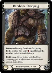 Barkbone Strapping [U-WTR005] (Welcome to Rathe Unlimited)  Unlimited Rainbow Foil | Good Games Cannington