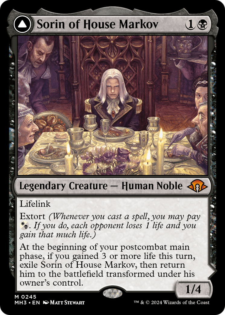 Sorin of House Markov // Sorin, Ravenous Neonate [Modern Horizons 3] | Good Games Cannington