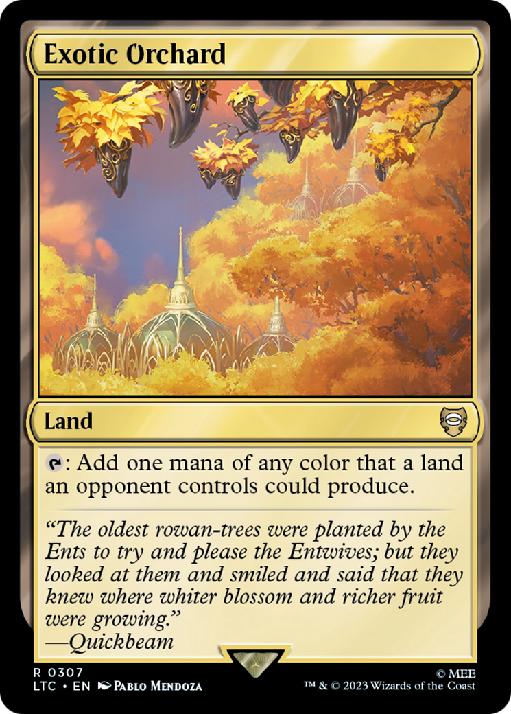 Exotic Orchard [The Lord of the Rings: Tales of Middle-Earth Commander] | Good Games Cannington