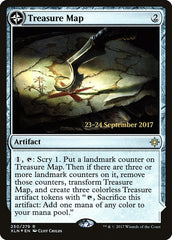 Treasure Map // Treasure Cove [Ixalan Prerelease Promos] | Good Games Cannington