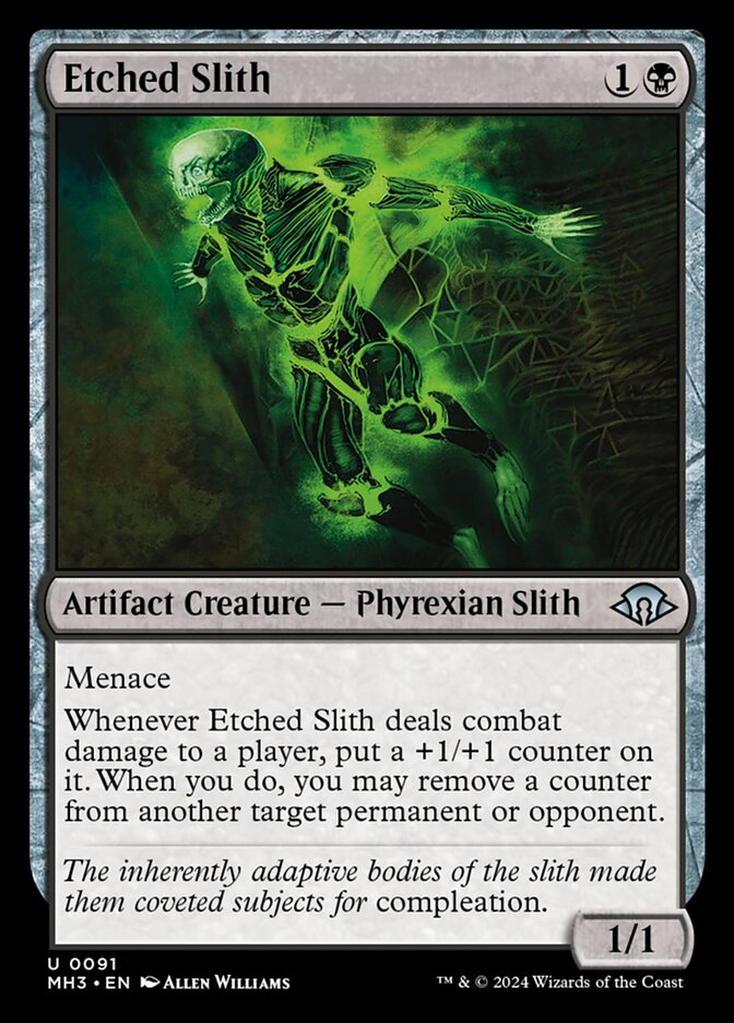 Etched Slith 91 (Modern Horizons 3)  - Foil | Good Games Cannington
