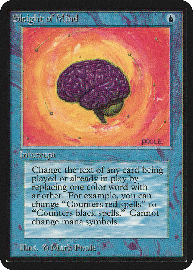 Sleight of Mind [Alpha Edition] | Good Games Cannington