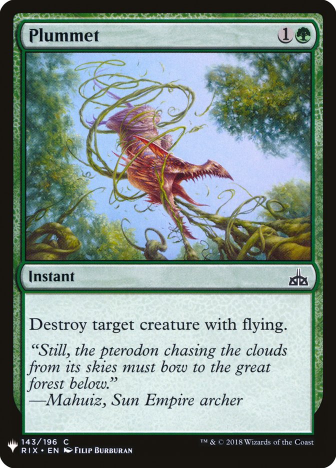 Plummet [Mystery Booster] | Good Games Cannington