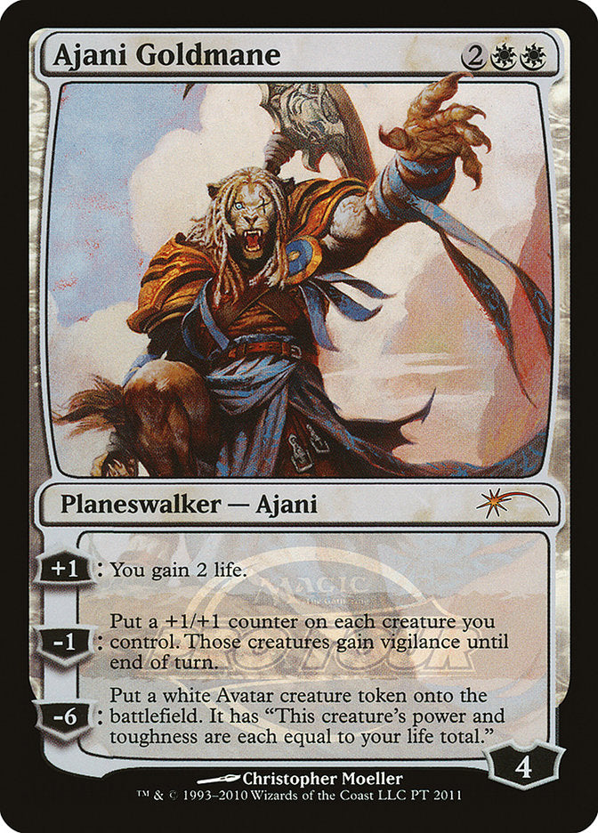 Ajani Goldmane (Pro Tour) [Pro Tour Promos] | Good Games Cannington
