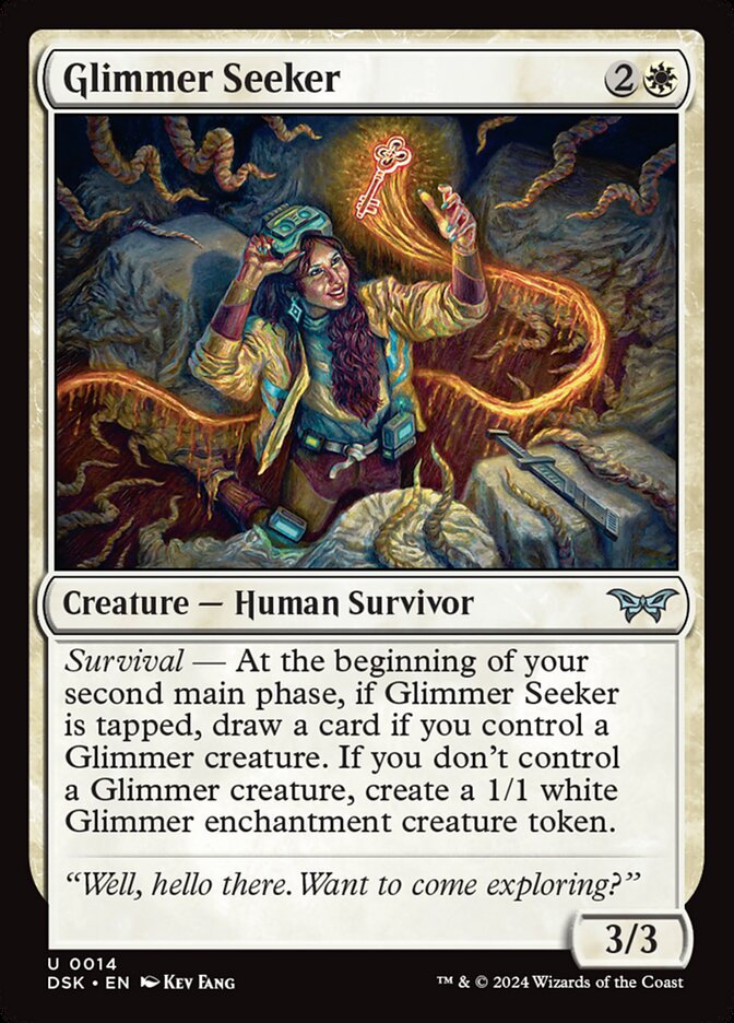 Glimmer Seeker 14 (Duskmourn: House of Horror)  | Good Games Cannington