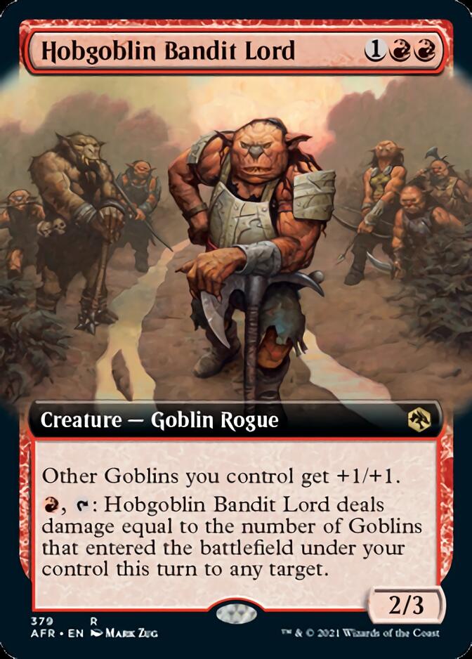 Hobgoblin Bandit Lord (Extended Art) [Dungeons & Dragons: Adventures in the Forgotten Realms] | Good Games Cannington