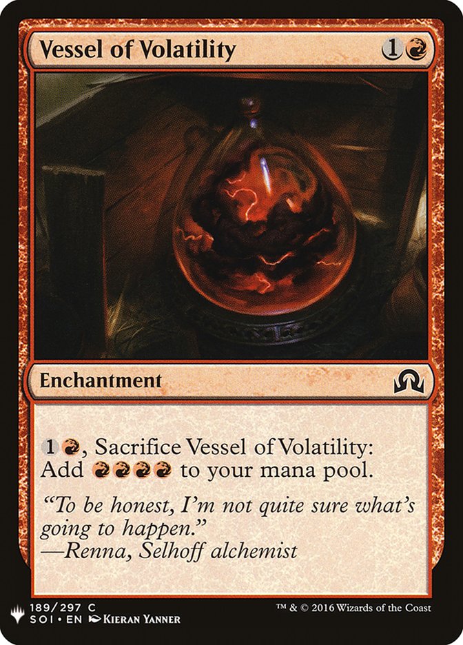 Vessel of Volatility [Mystery Booster] | Good Games Cannington