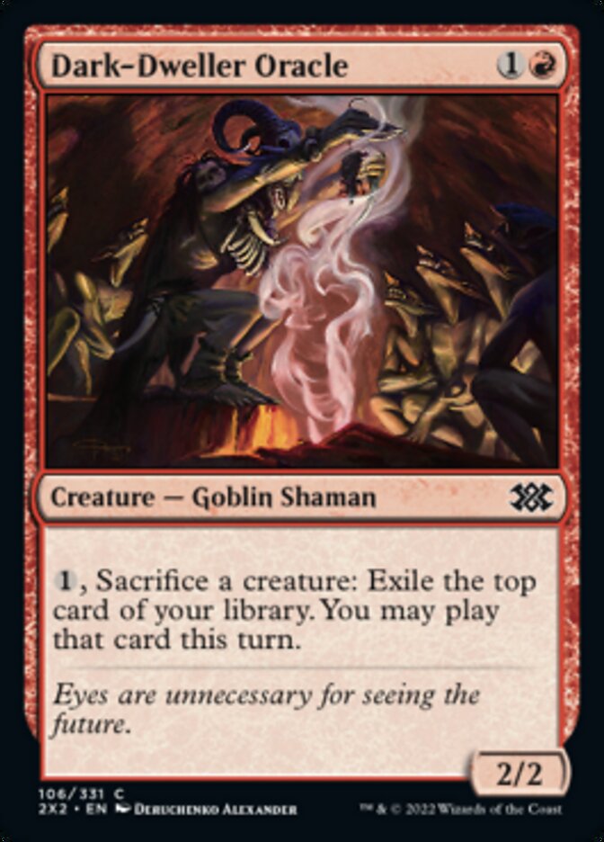 Dark-Dweller Oracle [Double Masters 2022] | Good Games Cannington