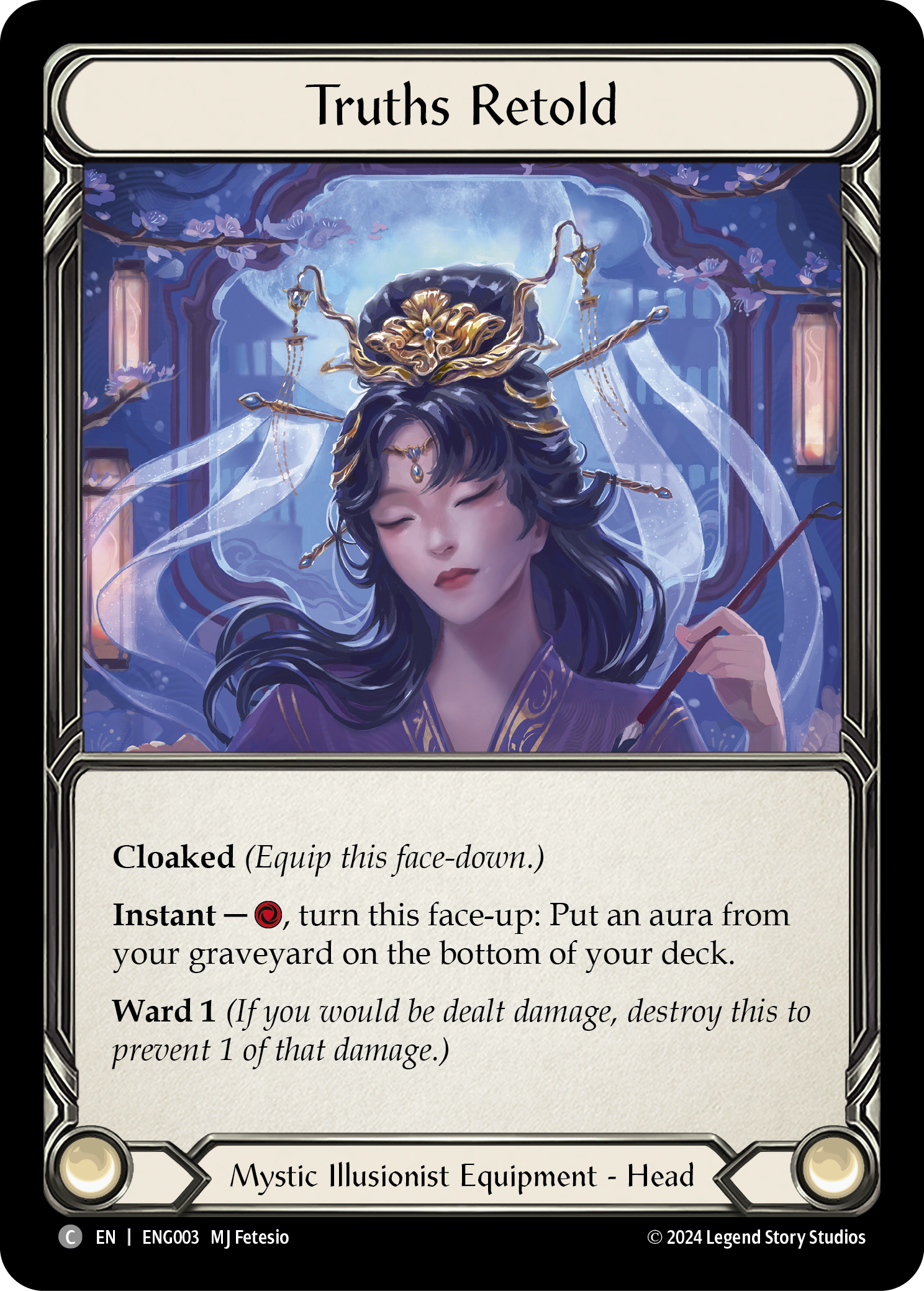 Truths Retold [ENG003] (Part the Mistveil Enigma Blitz Deck) | Good Games Cannington