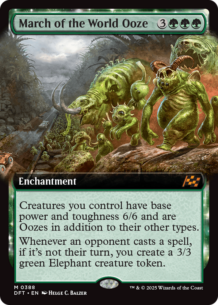 March of the World Ooze (Extended Art) [Aetherdrift] | Good Games Cannington