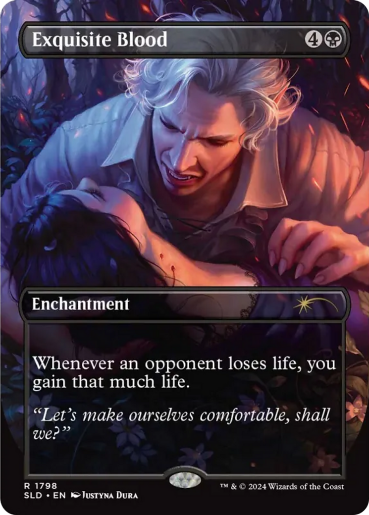Exquisite Blood (Rainbow Foil) [Secret Lair Drop Series] | Good Games Cannington
