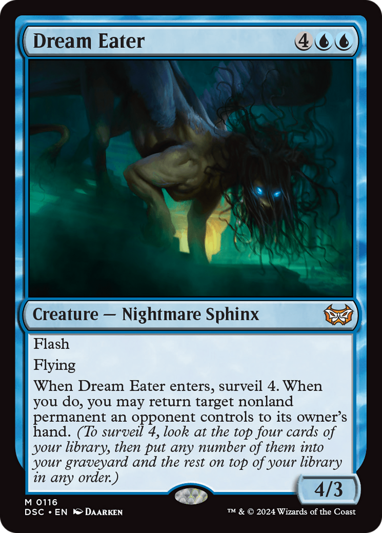 Dream Eater [Duskmourn: House of Horror Commander] | Good Games Cannington