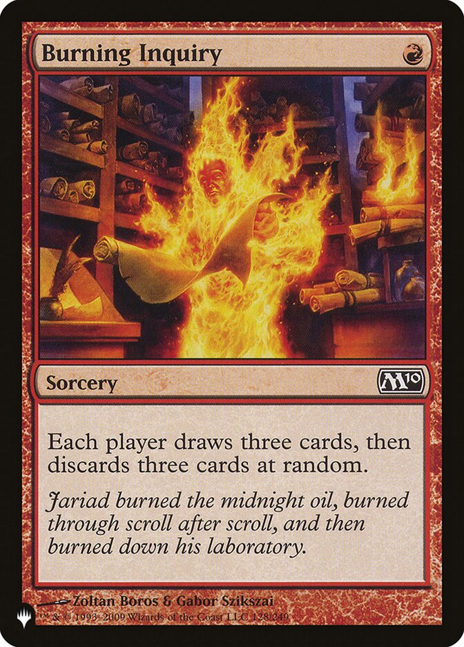 Burning Inquiry [The List] | Good Games Cannington