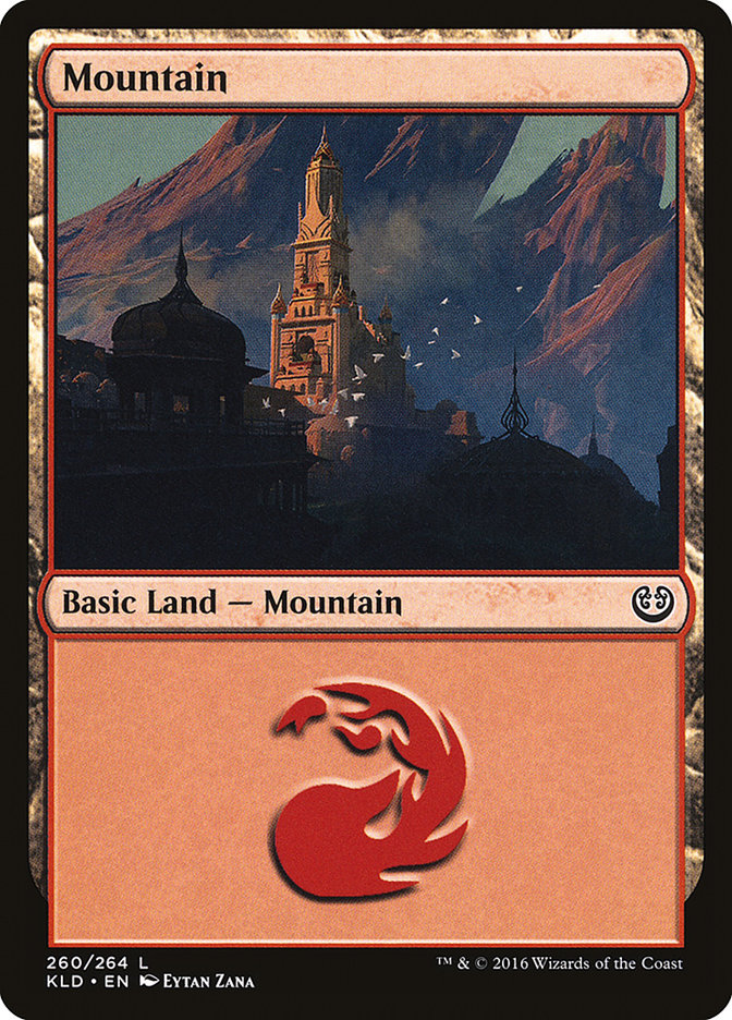 Mountain (260) [Kaladesh] | Good Games Cannington