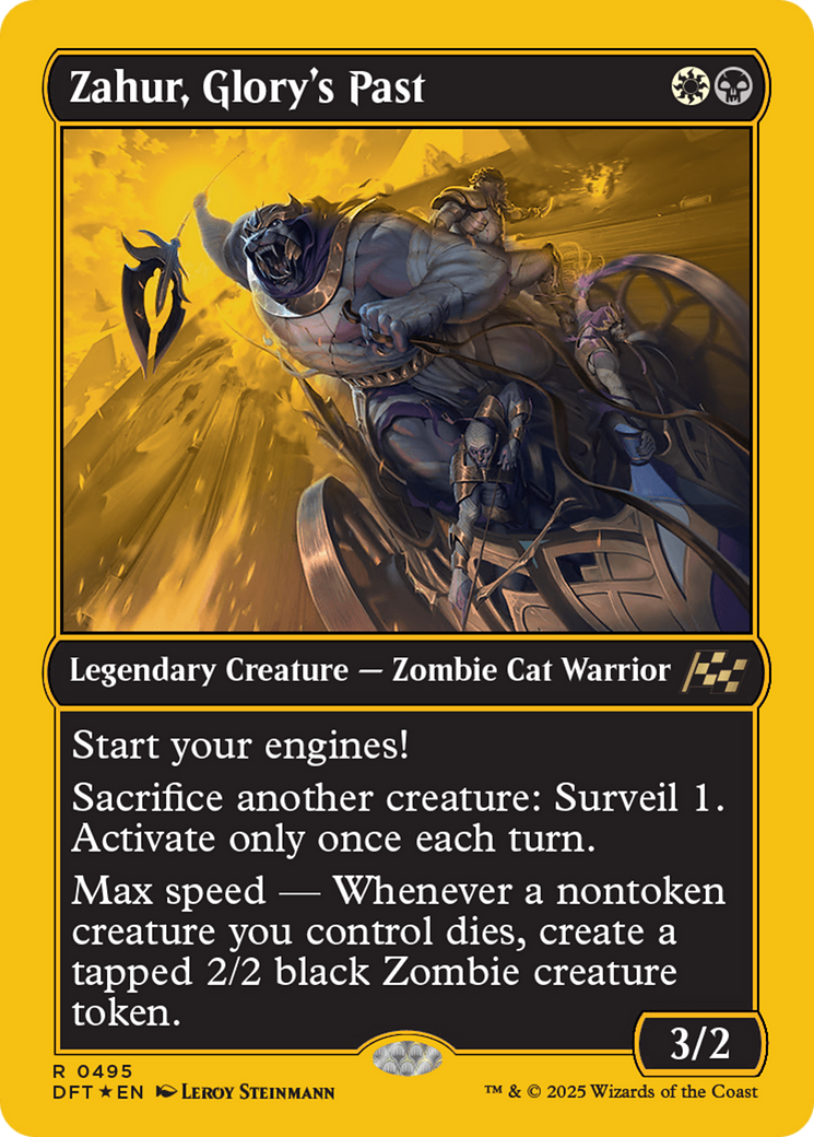 Zahur, Glory's Past (First-Place Foil) [Aetherdrift] | Good Games Cannington