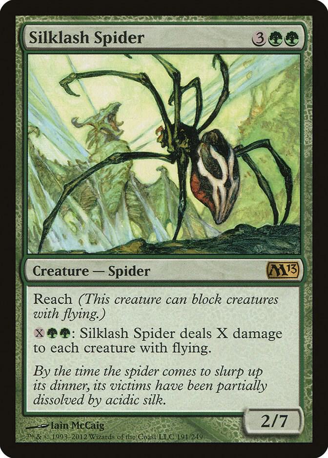 Silklash Spider 191/249 (Magic 2013 (M13))  | Good Games Cannington