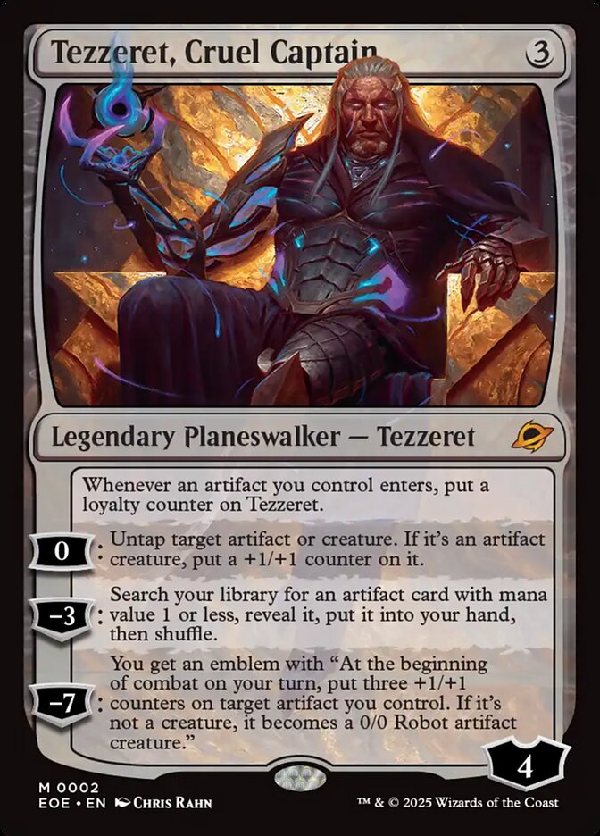 Tezzeret Cruel Captain 2 (Edge of Eternities)  | Good Games Cannington