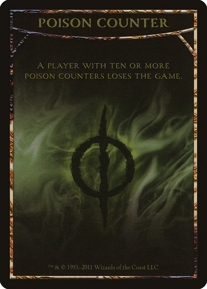 Poison Counter [Mirrodin Besieged Tokens] | Good Games Cannington