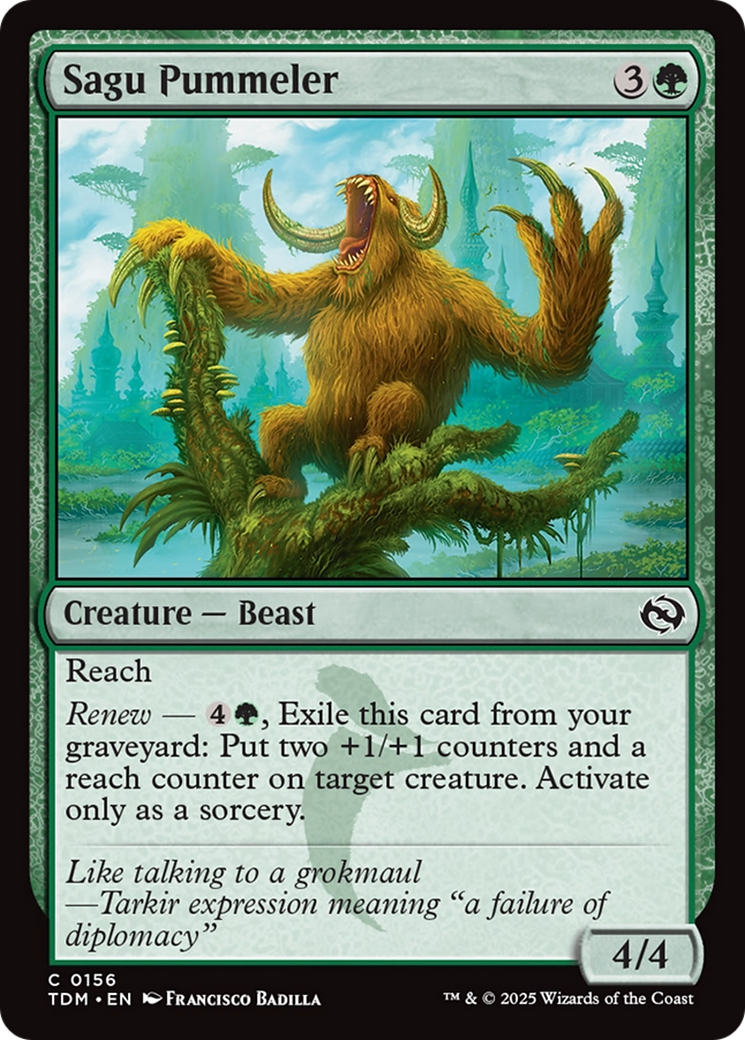 Sagu Pummeler [Tarkir: Dragonstorm] | Good Games Cannington