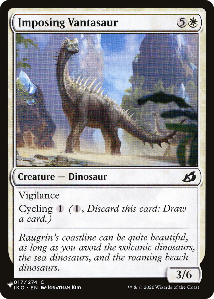Imposing Vantasaur [The List] | Good Games Cannington