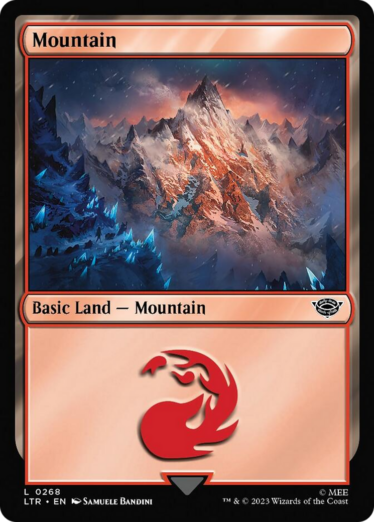 Mountain (268) [The Lord of the Rings: Tales of Middle-Earth] | Good Games Cannington