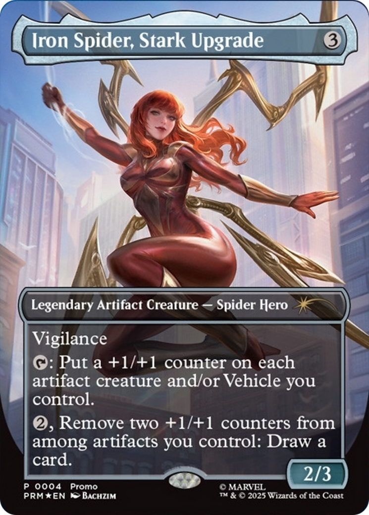Iron Spider, Stark Upgrade (Borderless) [Media Promos] | Good Games Cannington
