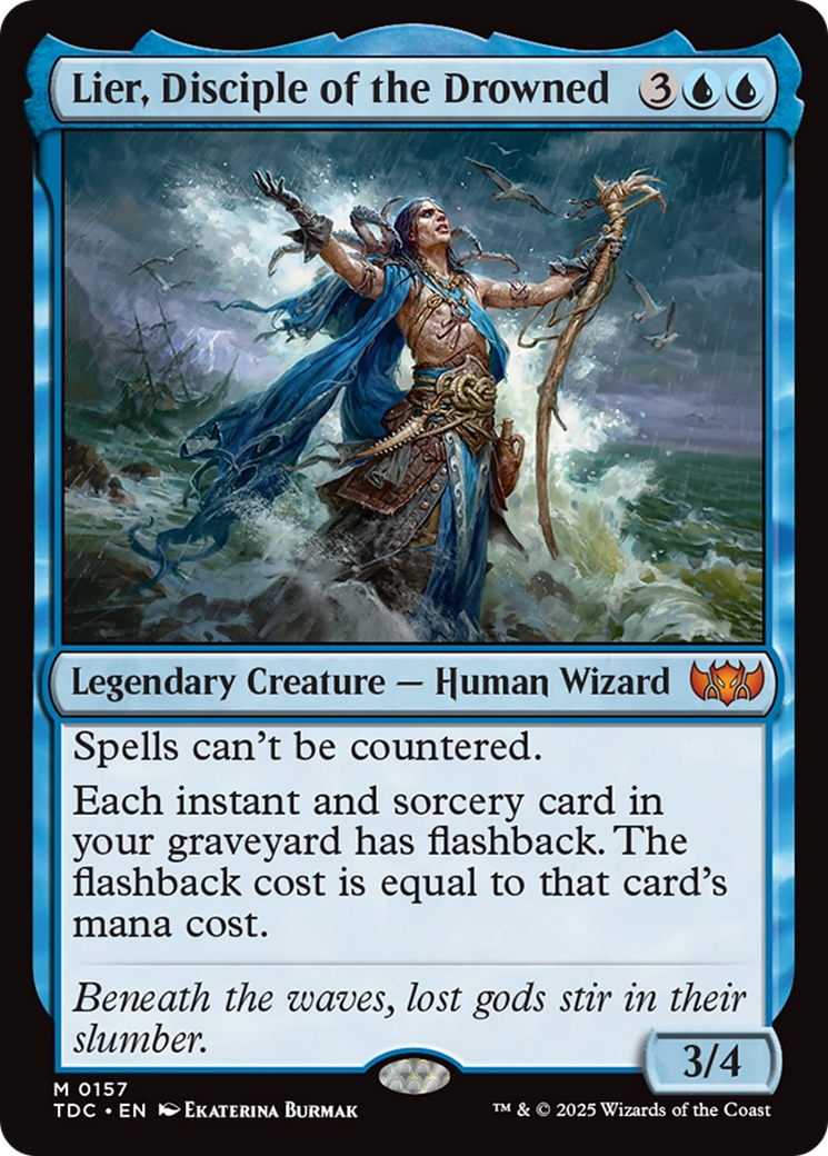 Lier, Disciple of the Drowned [Tarkir: Dragonstorm Commander] | Good Games Cannington