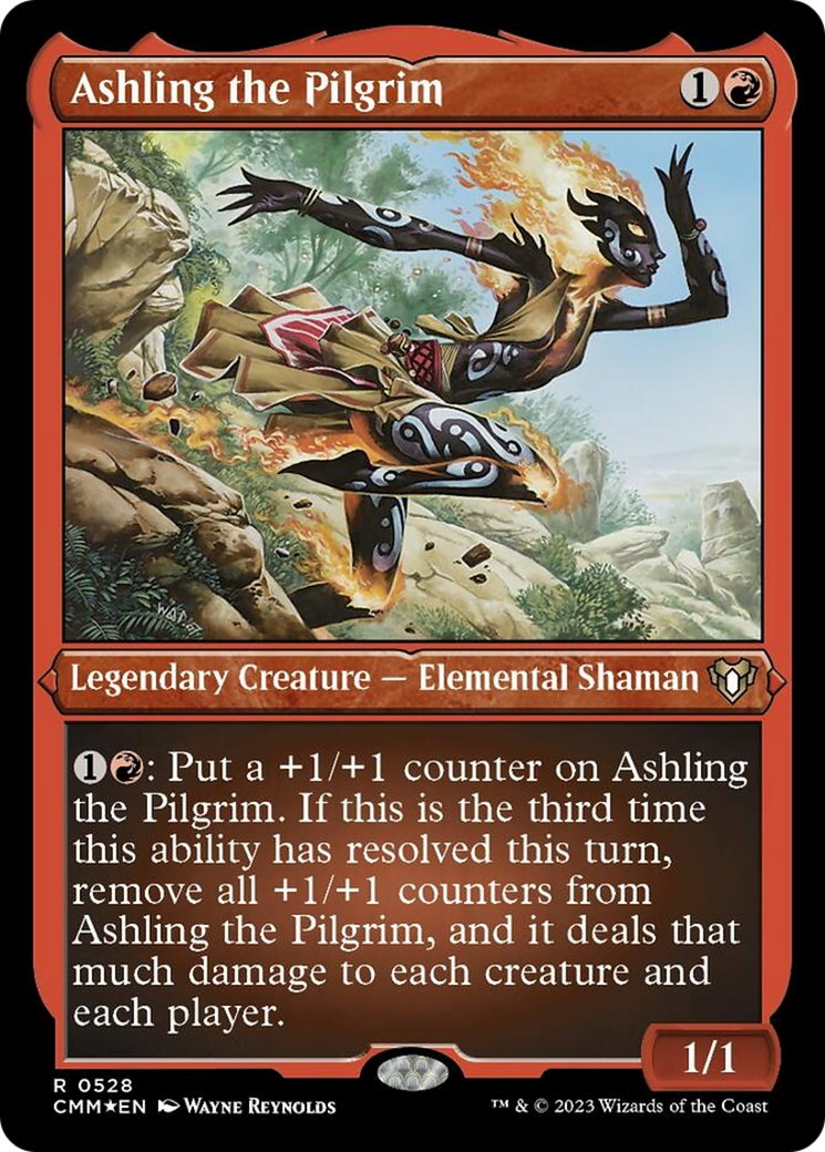 Ashling the Pilgrim (Foil Etched) [Commander Masters] | Good Games Cannington