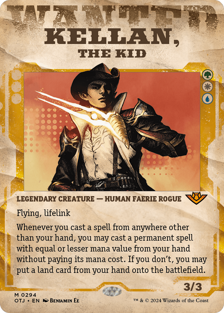 Kellan, the Kid (Showcase) [Outlaws of Thunder Junction] | Good Games Cannington