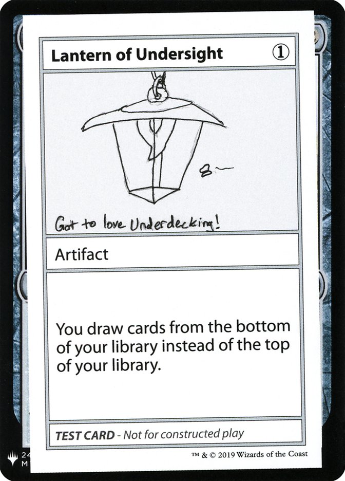 Lantern of Undersight [Mystery Booster Playtest Cards] | Good Games Cannington