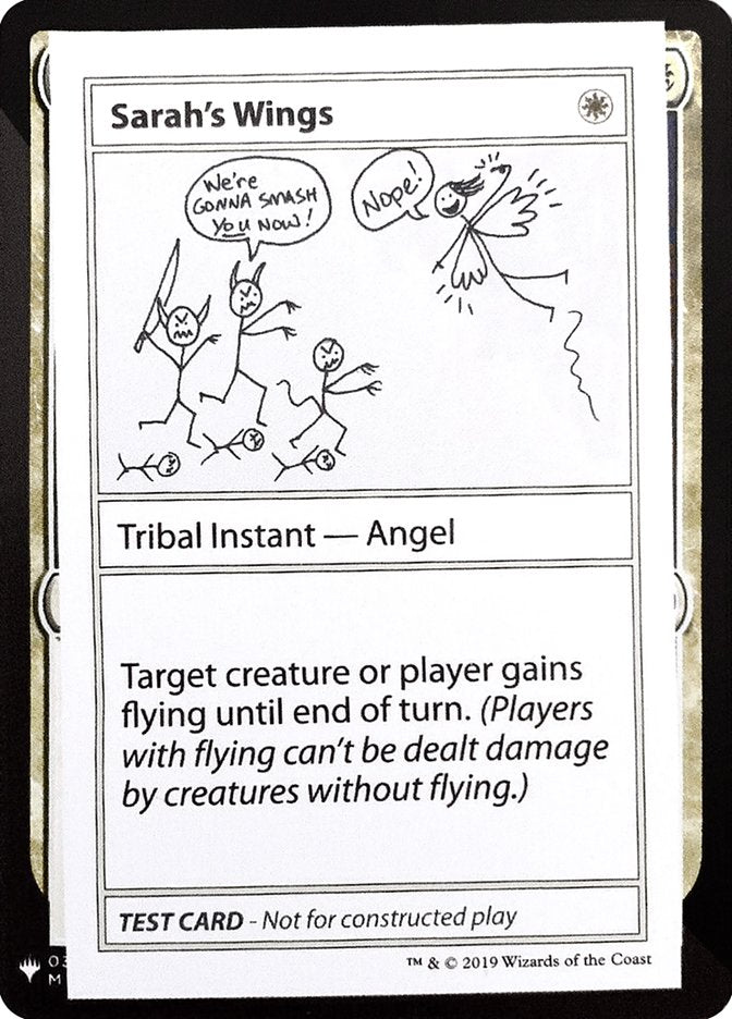 Sarah's Wings [Mystery Booster Playtest Cards] | Good Games Cannington