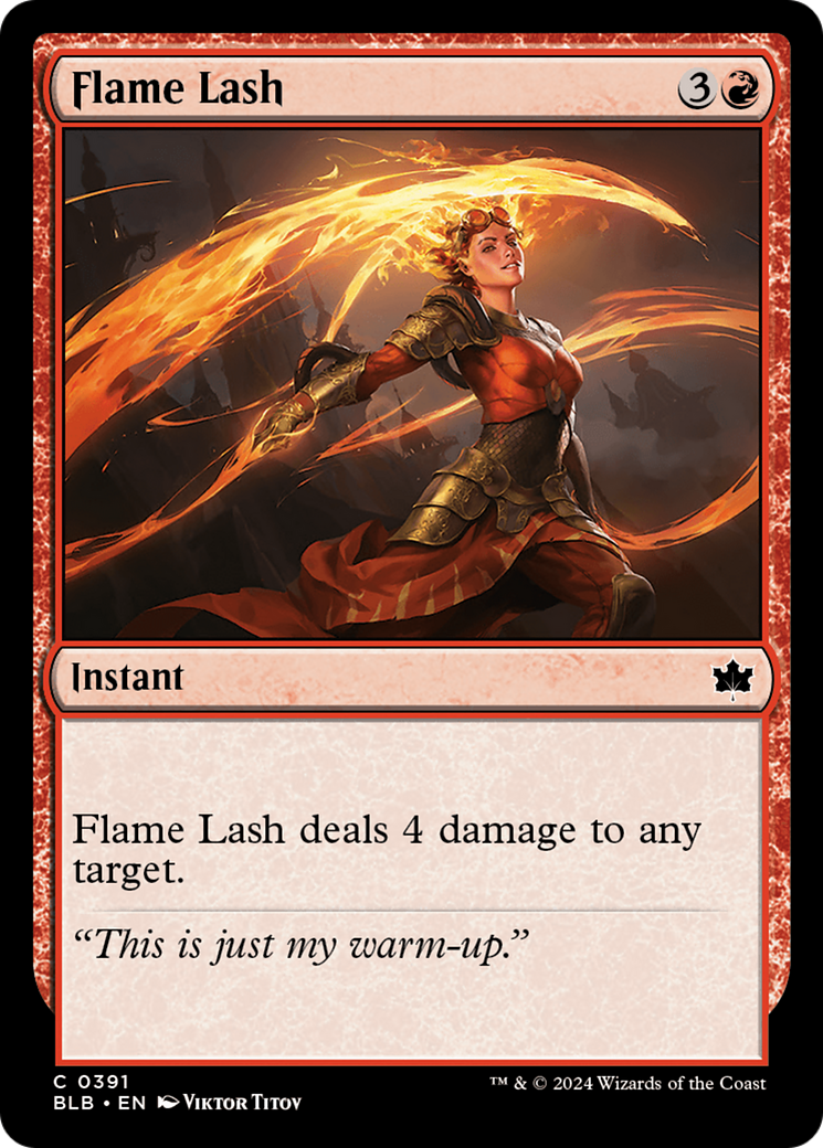 Flame Lash [Bloomburrow] | Good Games Cannington