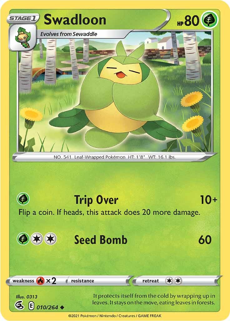 Swadloon (010/264) [Sword & Shield: Fusion Strike] | Good Games Cannington