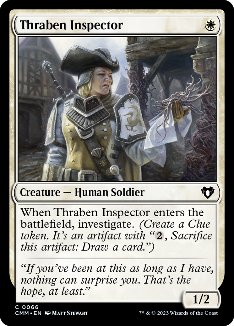 Thraben Inspector [Commander Masters] | Good Games Cannington