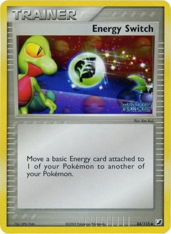 Energy Switch (84/115) (Stamped) [EX: Unseen Forces] | Good Games Cannington